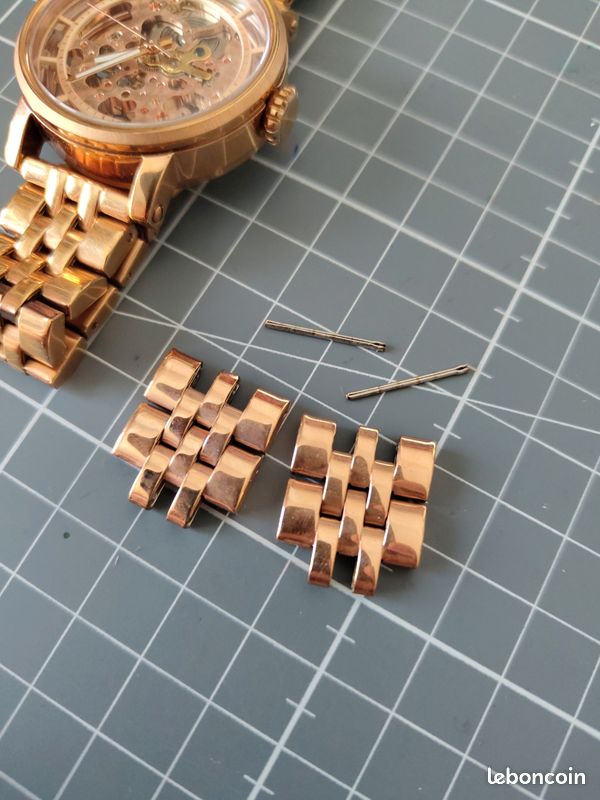 Montre squelette Fossil rosegold (image 5)