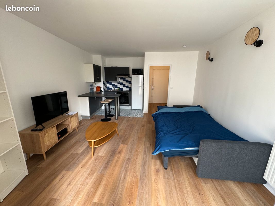 Studio meublé 29 m2 + balcon - Paris 19e - Locations