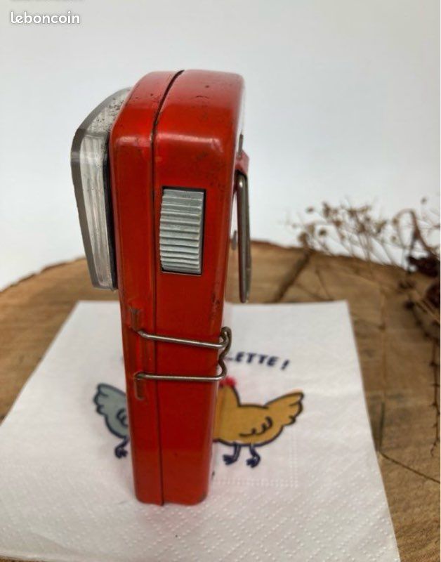 Lampe De Poche Vintage Crestline 1200 - Rare, Neuve Dans Sa Boîte D'origine Américaine