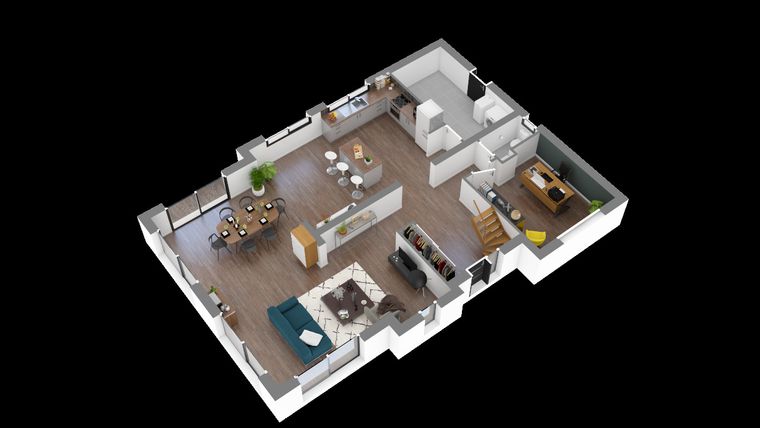 Maison a vendre  - 5 pièce(s) - 156.19 m2 - Surfyn