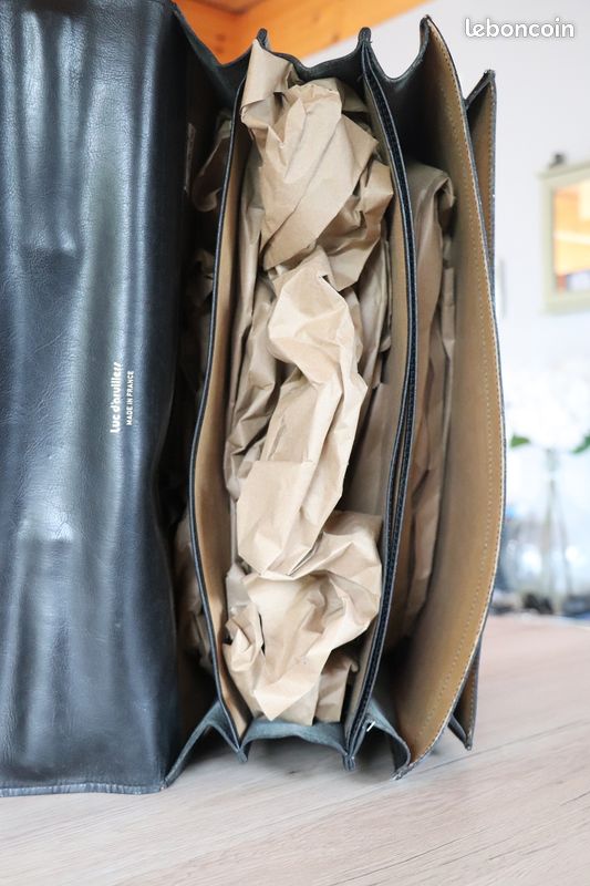 Cartable en cuir à soufflet (image 4)