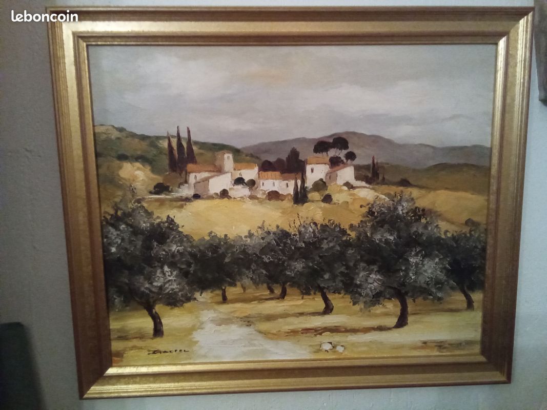 5 Tableaux huile sur toile de Garrec (image 4)