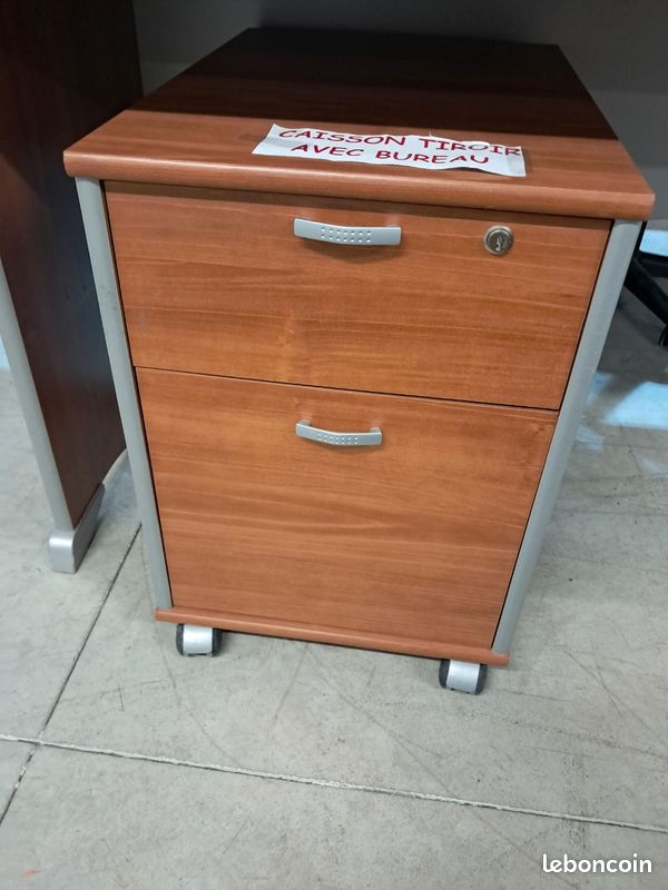 Bureau + caisson tiroir (image 2)