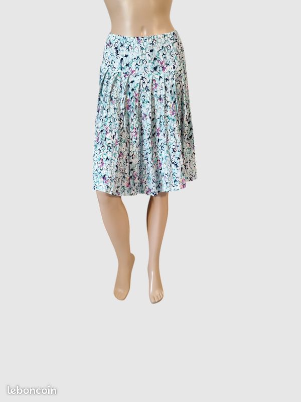 SHEIN LUNE Jupe plissée à imprimé floral | Mode en ligne | SHEIN ANCE