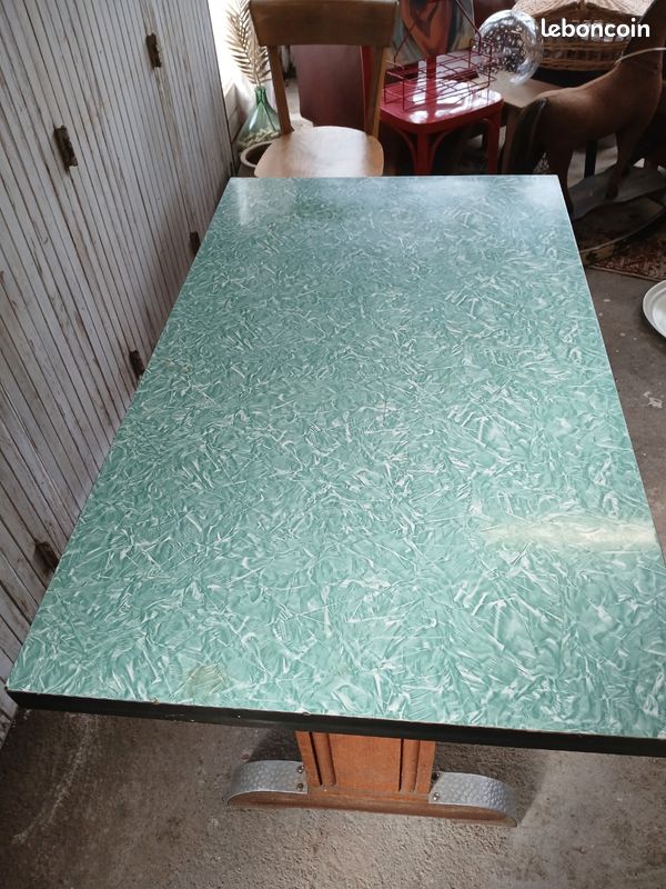 Table de bistrot vintage (image 3)