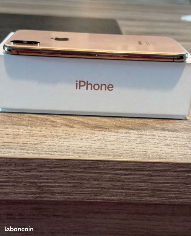 Apple iPhone XS MAX IOS, 6.5 , 64Go - Gold - Remis à Neuf Fiche