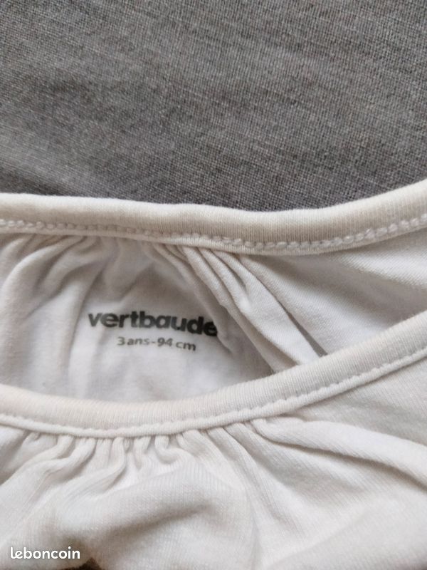 Lot de 3 tops / débardeurs Vertbaudet 3 ans (image 2)