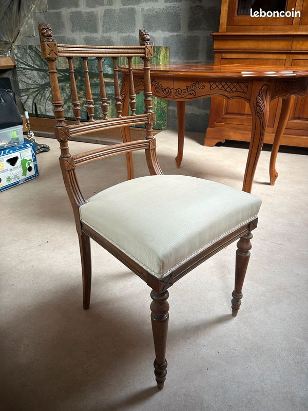 Lot 2 chaises anciennes (image 5)