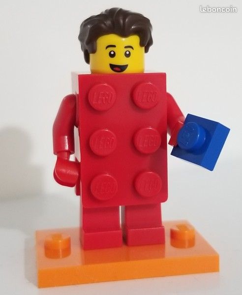 LEGO Collectible minifigures - Series 18-2 - Homme déguisé en brique LEGO - Neuf (image 1)