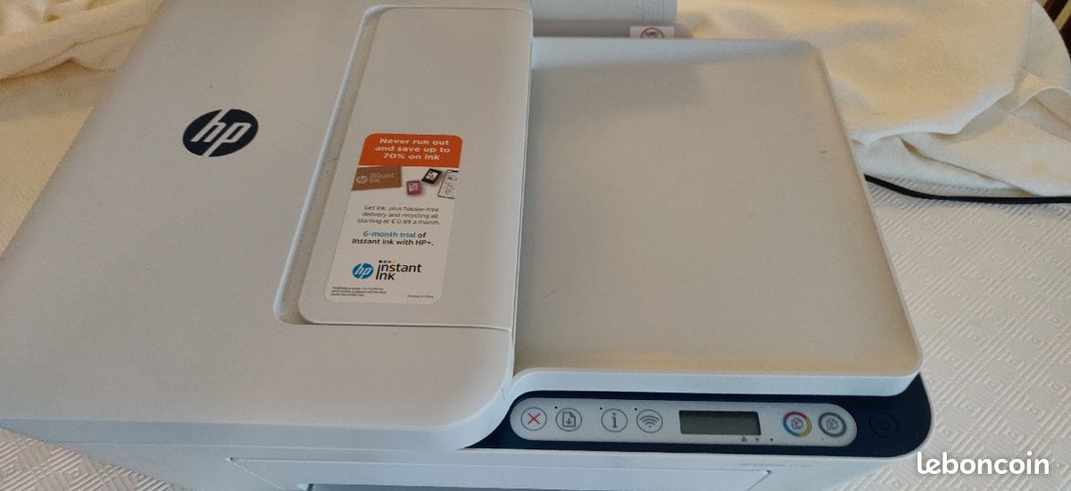 Imprimante blanche HP encre servie une fois 45 euros (image 2)