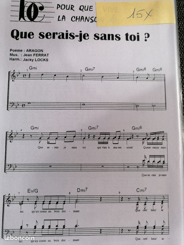 Partitions Chorales et groupe vocal (image 9)