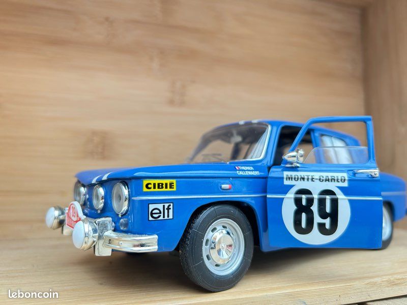 Renault 8 Gordini 1/43 , Rallye du Portugal 1967 , Albino #34 - Collection