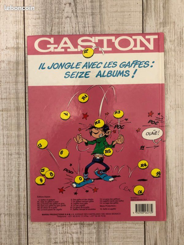 BD Gaffe à Lagaffe (Numéro 15) (image 3)