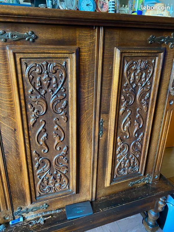Vends meubles anciens +vaisselles porcelaine +objets décorations (image 1)