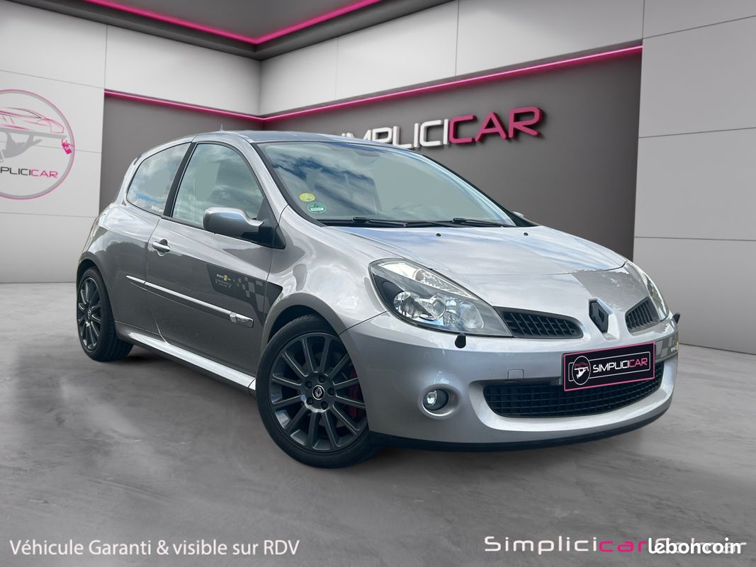 RENAULT CLIO 2.0 16V 200cv RS Renault Sport F1 Team R27 N° 1440/1500 Chassis Cup Sellerie Neuve Garantie 12 Mois (image 1)