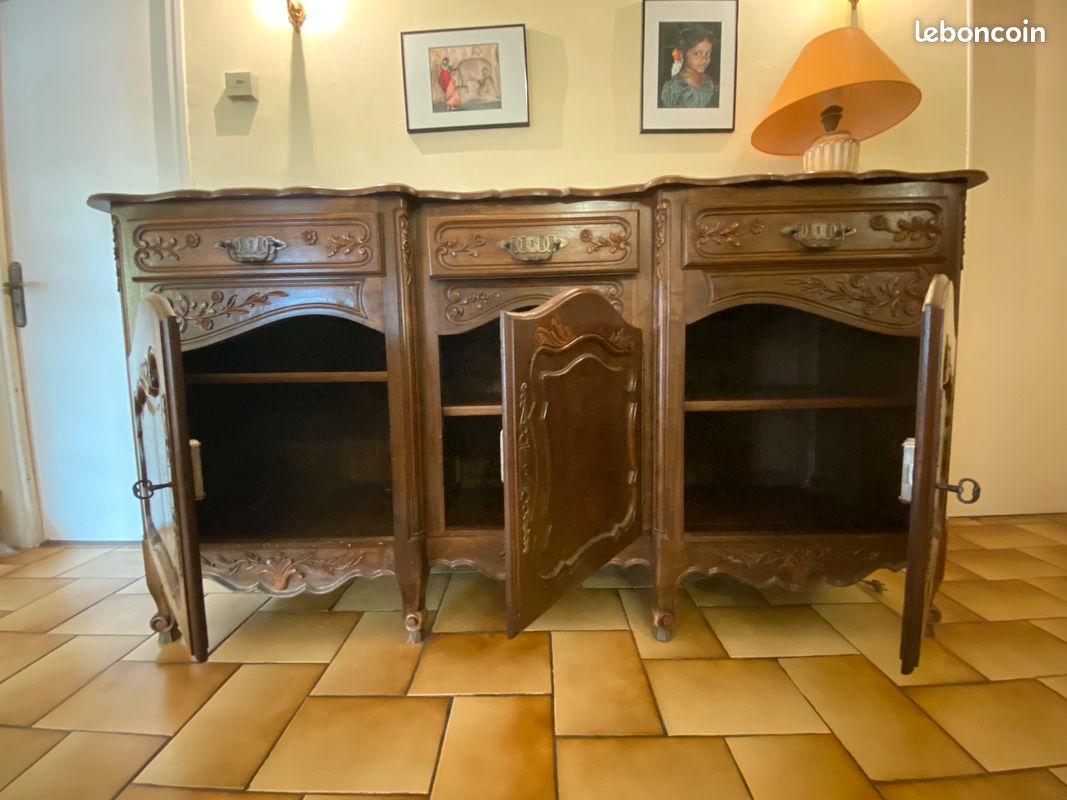Buffet enfilade 3 portes 3 tiroirs (image 5)