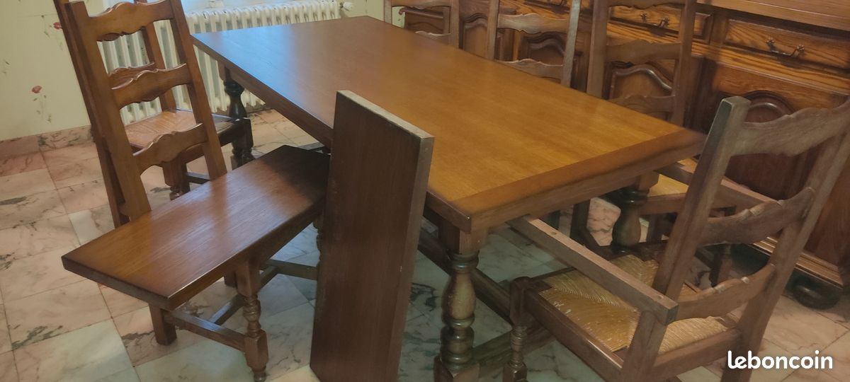 Table à manger + chaises (image 2)