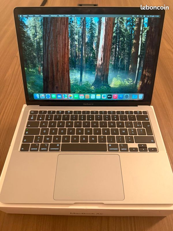 Macbook Air 13" (2020) 256GB BON ETAT (image 1)