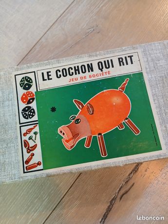 Jeu Vintage Le Cochon Qui Rit Complet - Superbe état - Collection Jeu Ancien