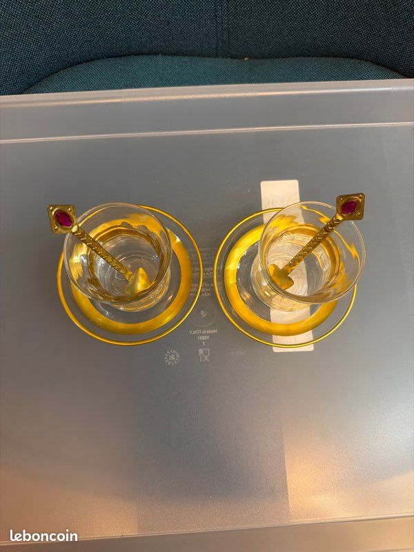 Lot de 2 verre de thé turc (image 2)