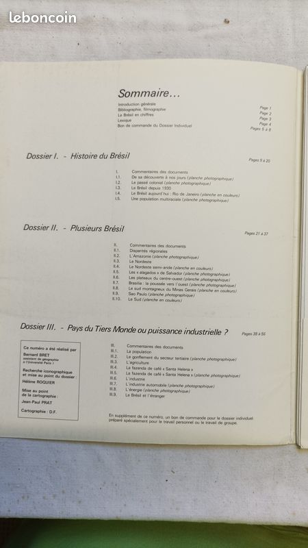 Le Brésil - Documentation photographique - Avril 1981 (image 3)