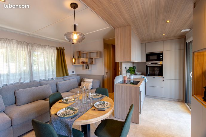 NOUVEAU Lodge 2 chambres + emplacement à Saint-Gilles-Croix-De-Vie