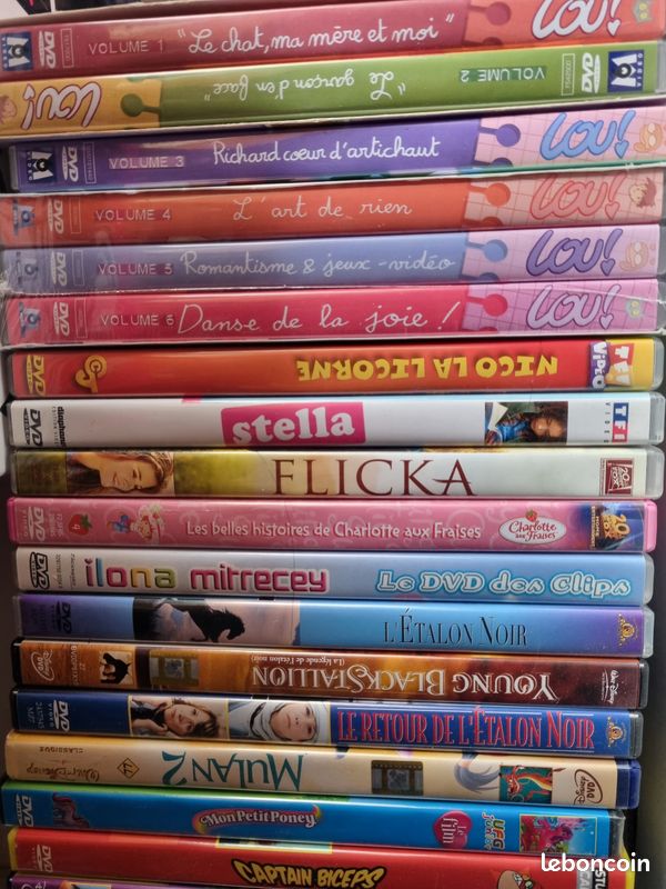 Lot 24 dvds dessins animés films enfants (image 2)