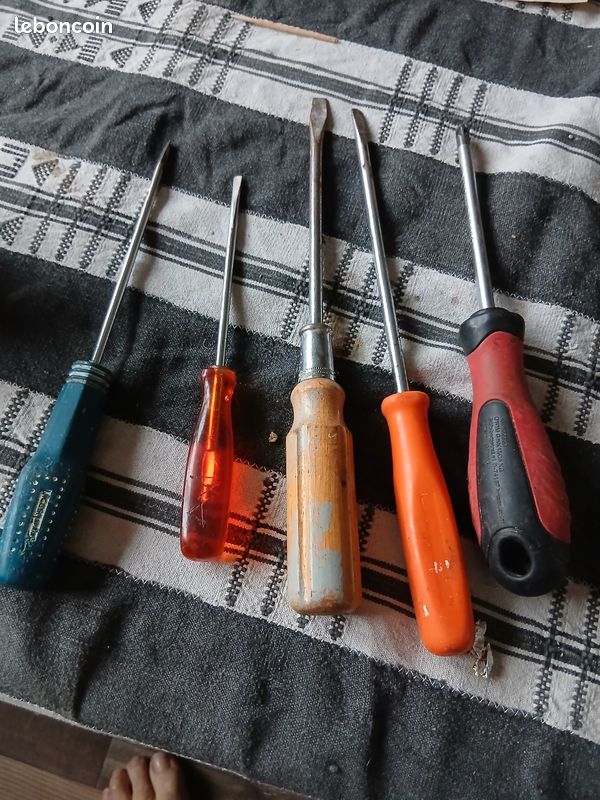 Lot De 10 Embouts De Tournevis Cruciformes Hexagonaux Longs à