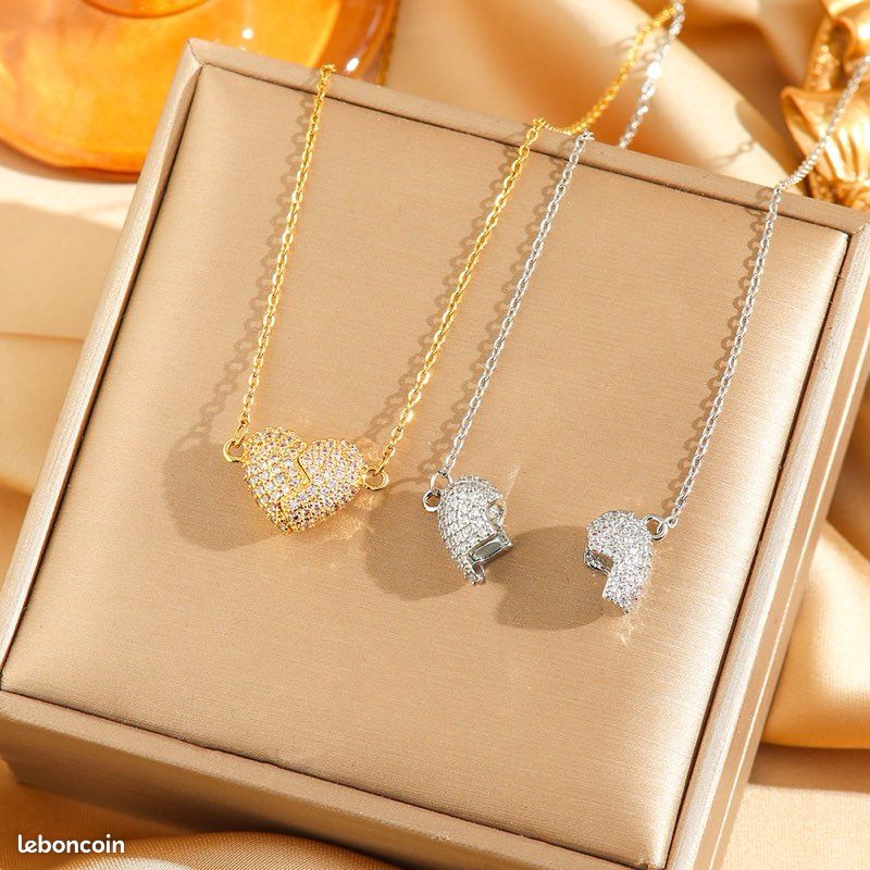 Pendentif Plaqué Or Avec Zircone - Marque OxcmoBijoux - Neuf Avec étiquettes
