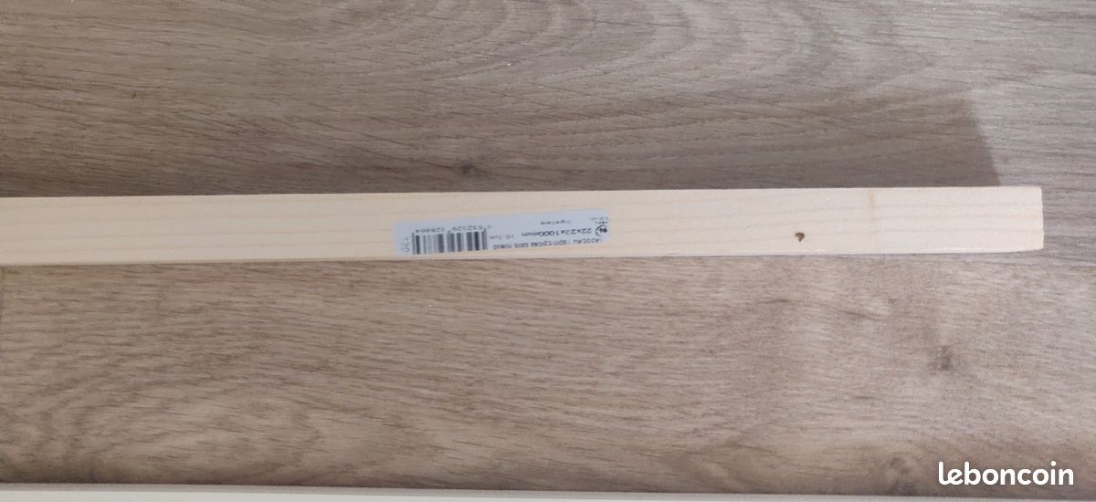 2 baguettes neuves dont tasseau 5 euros (image 3)