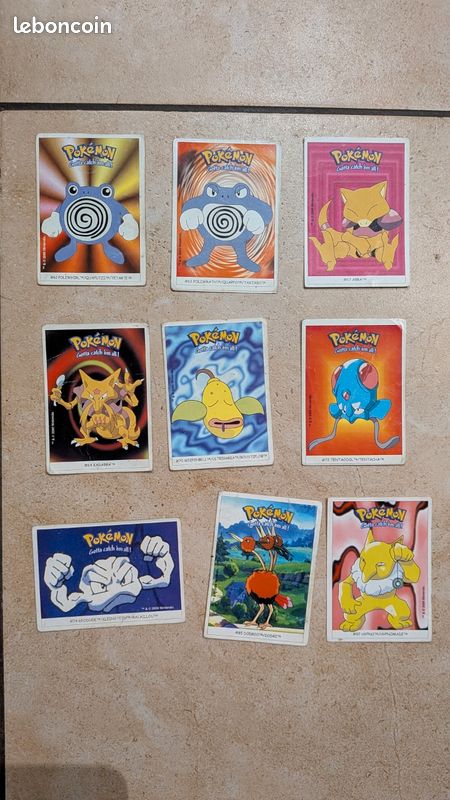 Lot 5 - Stickers Pokémon Vintage 2000 (image 1)