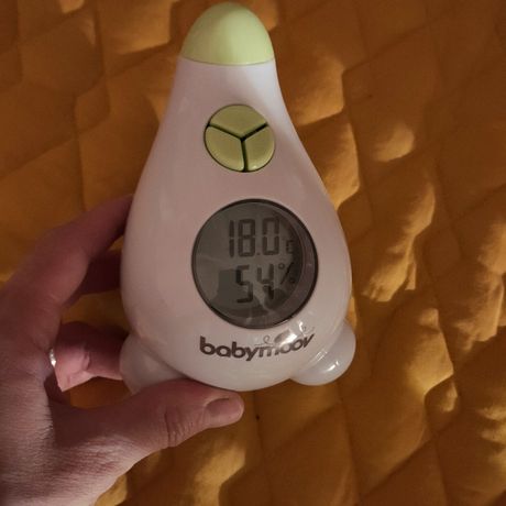 carton colonne vertébrale sel thermomètre chambre bébé babymoov