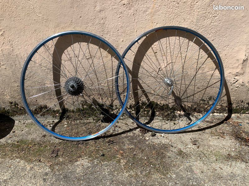 Paire De Jantes Mavic 700c Tubulaire 36 Trous - Pour Vélo Ancien Eroica - Occasion