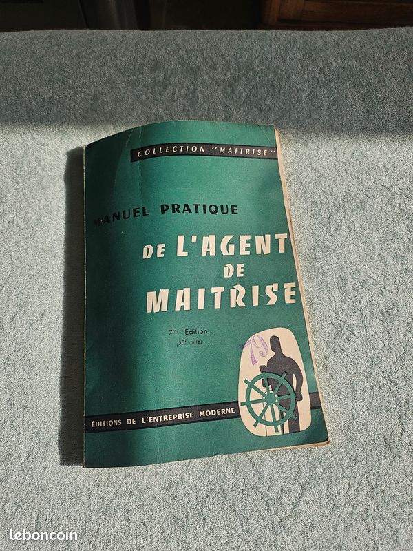 Manuel pratique de l'agent de maîtrise 1961 (image 1)