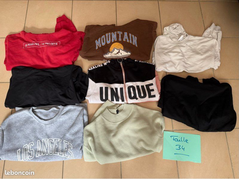 Lot de vêtements femme Taille 34/XS Vêtements