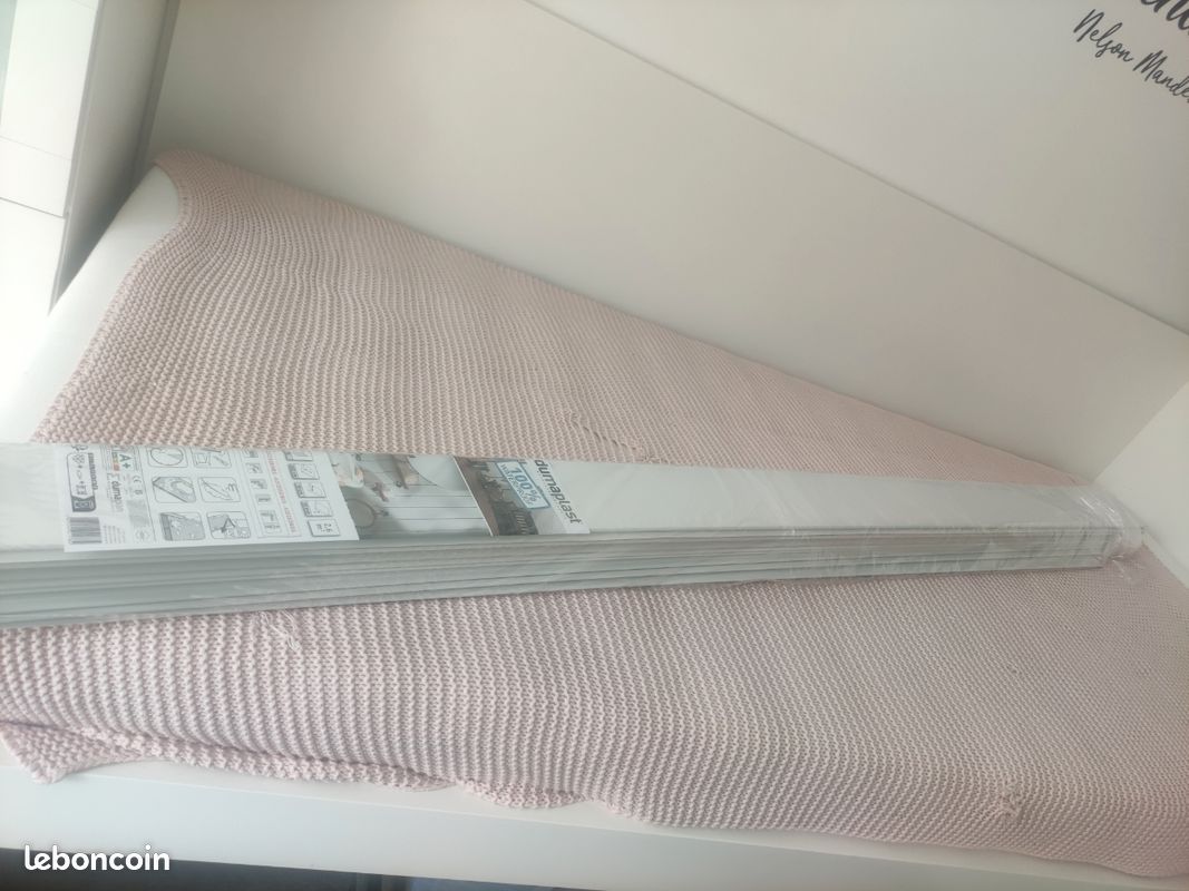 Lambris PVC blanc 260 x 10 x 10 cm Dumaplast (image 6)