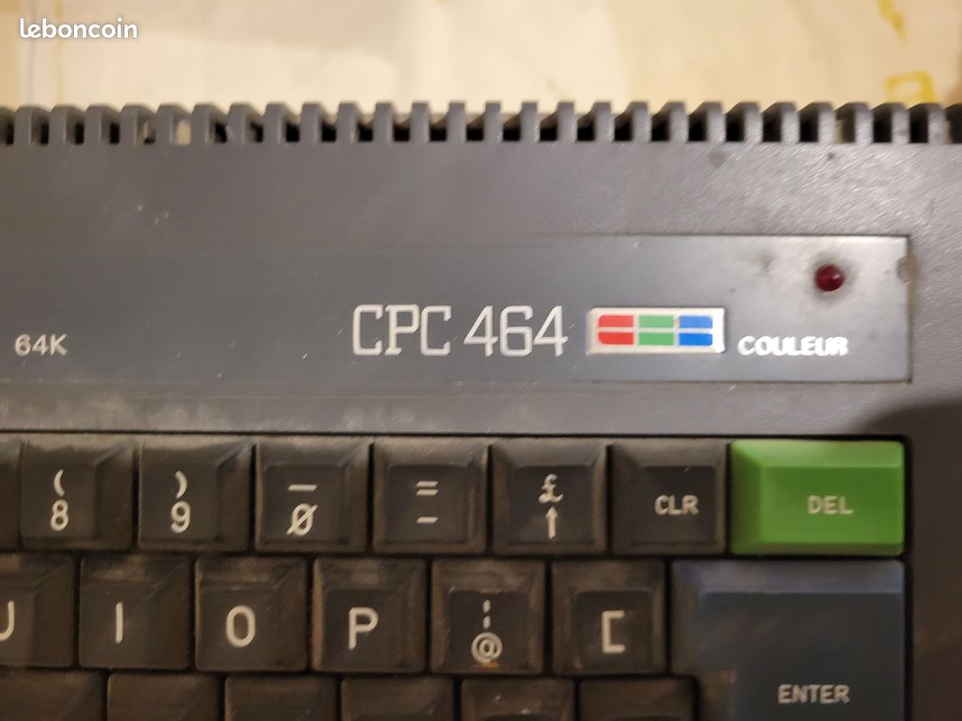 Amstrad CPC 464 couleur 64K + moniteur GT65 + guide - Testé fonctionnel (image 6)