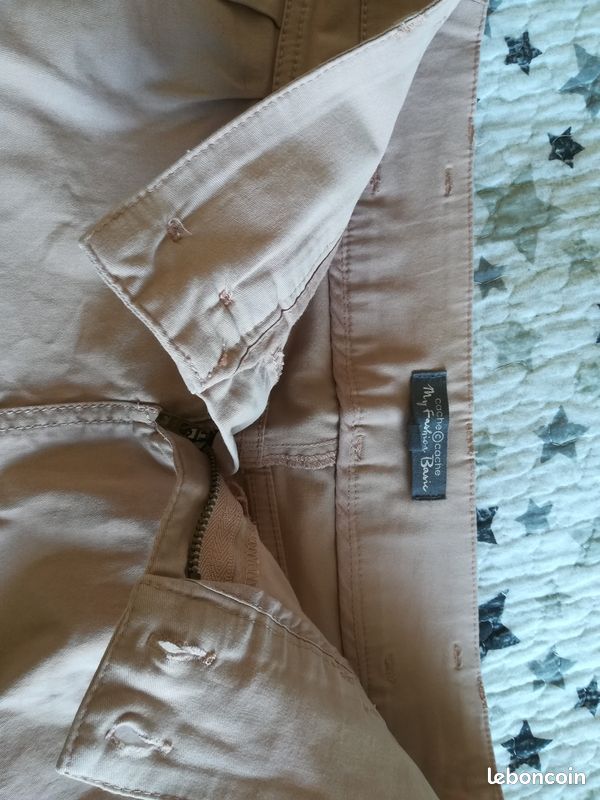 Jupe rose/beige Cache-cache (image 6)