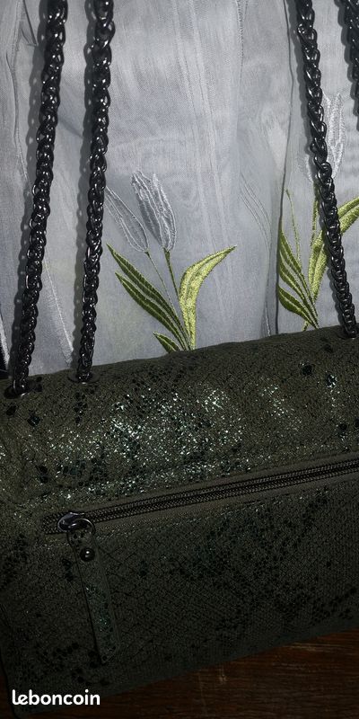 Sac à main neuf python + emballage achat d'origine (image 9)
