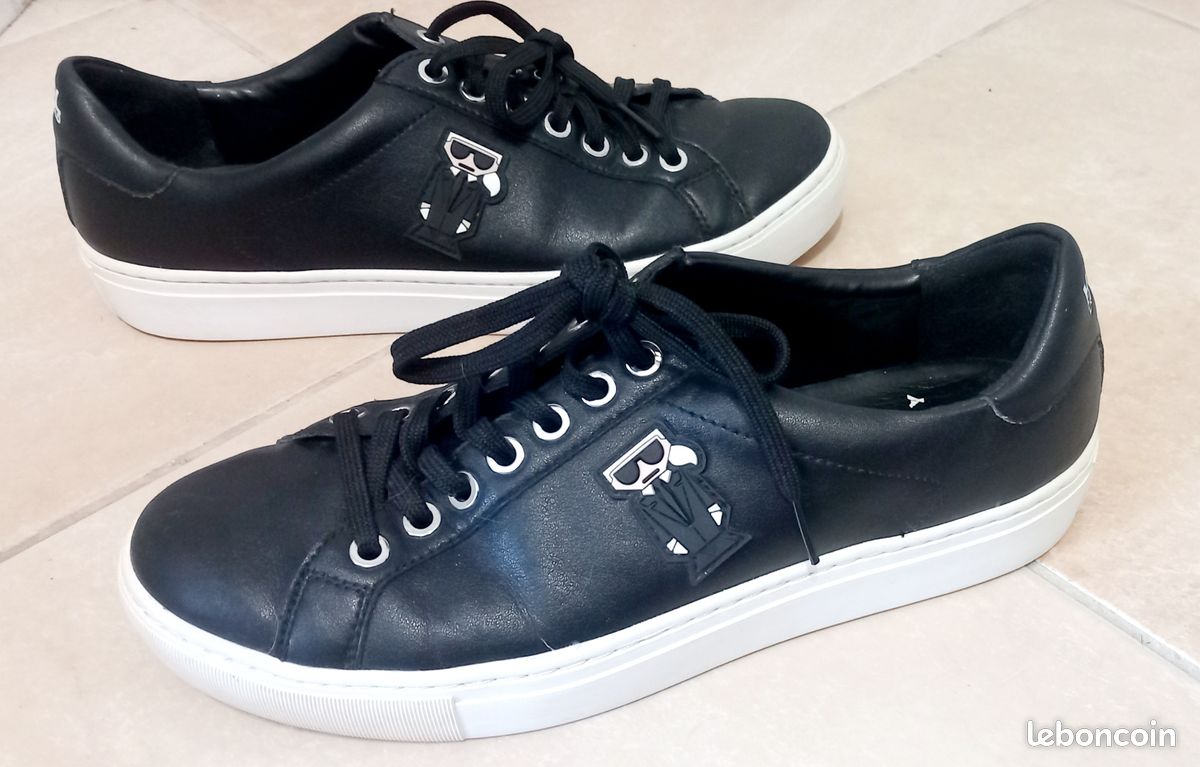 Baskets à plateforme pour femme PLATO M SNEAKER noir-noir knam odo415