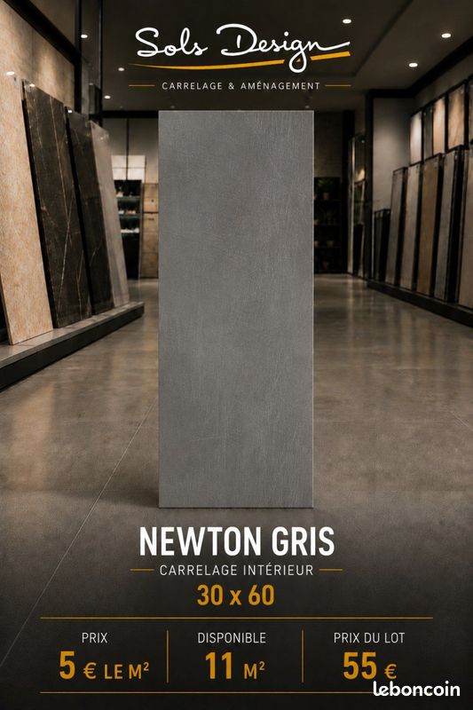 🔥Faïence / Crédence NEWTON GRIS 30x90 – DÉSTOCKAGE🔥⁯⁠⁢‌⁢⁠⁬⁭⁬⁠⁬⁯⁭⁢‌⁭‌‌⁫⁯⁪⁠‌​⁫⁭⁭⁫⁬​ (image 1)
