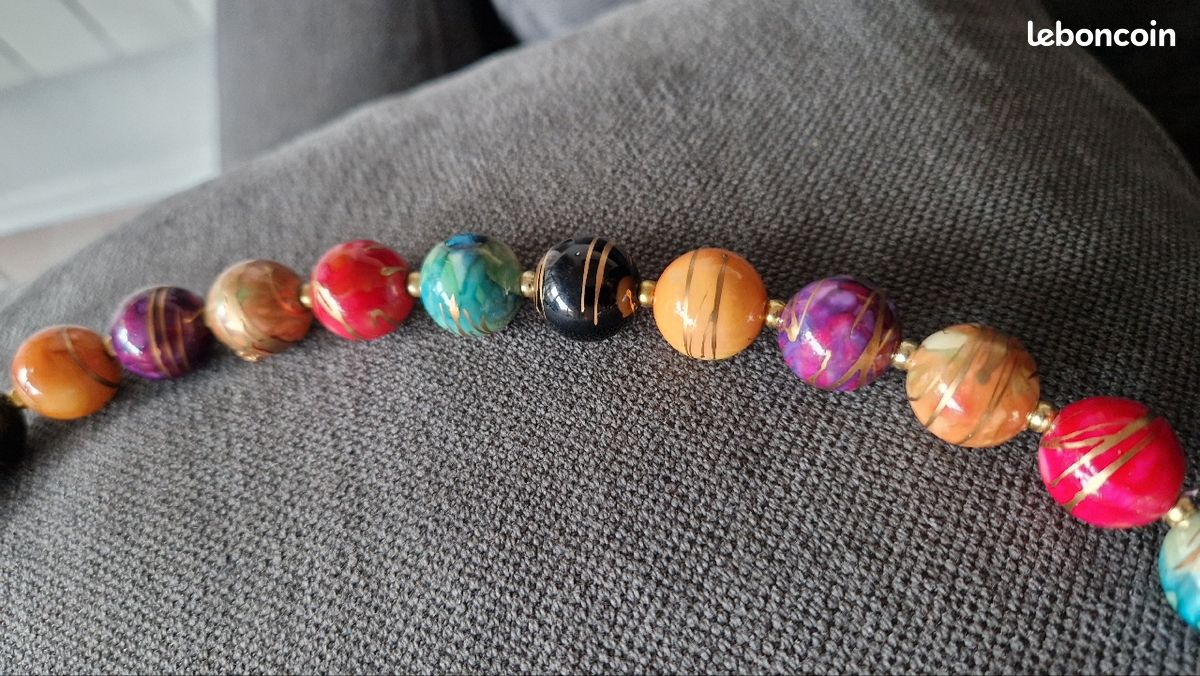 NEUF Collier perles (image 3)