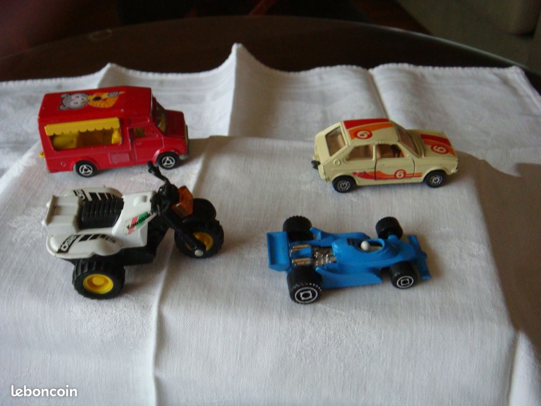 Lot De 12 Voitures Majorette - Made In France - Miniatures Occasion