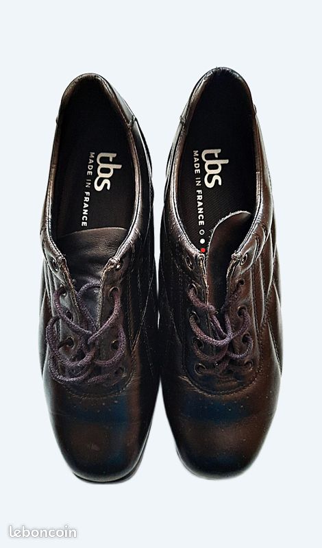 Tbs Derbies Noires Femme Cuir Tbs Derby Noir Femme Cuir Derby