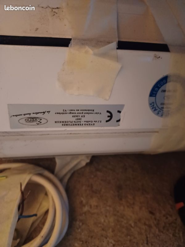Volet roulant pvc blanc (image 2)