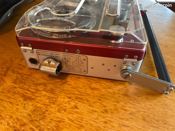 Nagra E – Magnétophone à Bande Reportage Vintage COLLECTOR – Avec Défaut