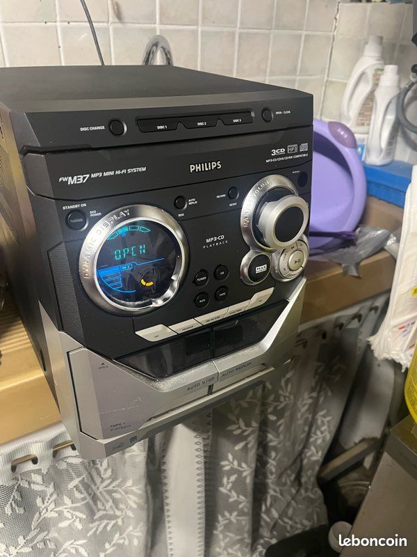 Chaîne Hi-fi vintage PHILIPS (image 1)