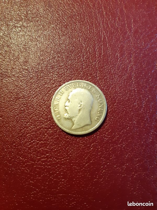Monnaie de Suède 1 Kronor 1907 (image 2)