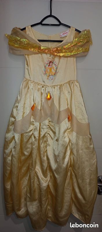 Déguisement robe princesse Belle Disney Vêtements