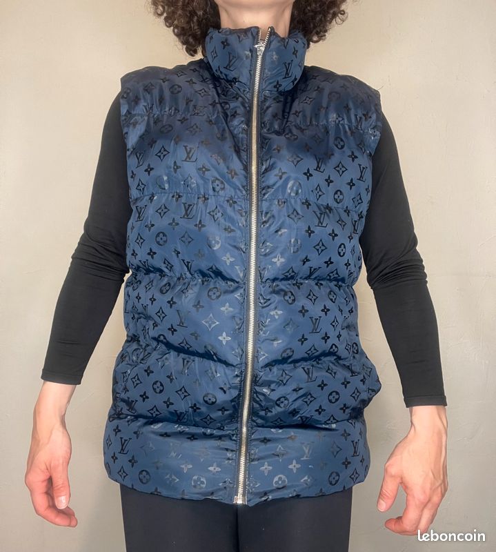Doudoune Louis Vuitton Sans Manche Doudoune Veste Sans Manches
